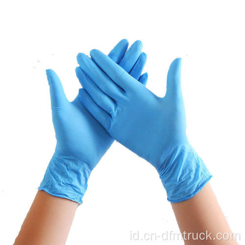 Sarung tangan pemeriksaan Nitril sintetis sekali pakai